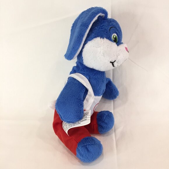 2 Ferrero Kinder Surprise Bunny Rabbit & Polar Bear Plush Animal Stuffed Toys - Picture 2 of 13